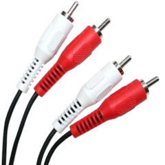 CABLE AUDIO 2RCA A 2RCA 2M