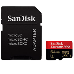 TARJETA DE MEMORIA SANDISK MICRO SD 64GB EXTREME PRO - comprar online