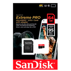 TARJETA DE MEMORIA SANDISK MICRO SD 64GB EXTREME PRO