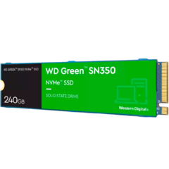 DISCO SOLIDO SSD WD 240GB NVME M.2 2280 GREEN - comprar online
