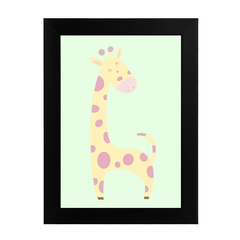 Quadro girafa bebê - comprar online