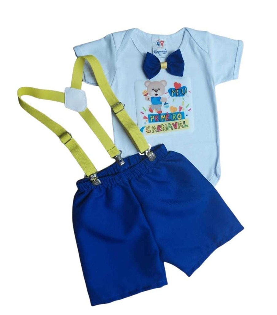 Roupa De Bebe Menina Conjunto Body E Short