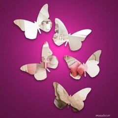 espelho decorativo kit borboletas