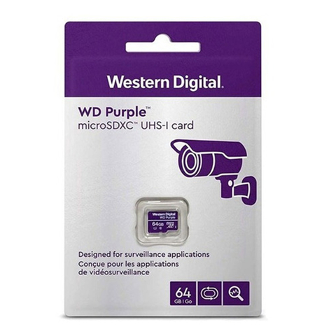 Memoria Micro SD 64GB WD Purple