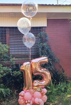 BALLOON BOUQUET 15 años con Ferrero Rocher