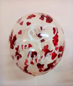 GLOBO 18" SAN VALENTIN VARIAS OPCIONES INFLADO CON HELIO en internet