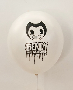 10 globos impresos Bendy