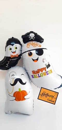 Globo de Mylar de 24"/70cm FANTASMA PIRATA INFLADO CON HELIO