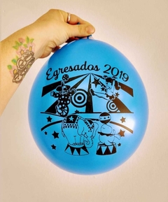 50 Globos de Látex impresos en internet
