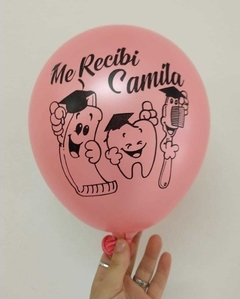 500 Globos de Látex impresos en internet