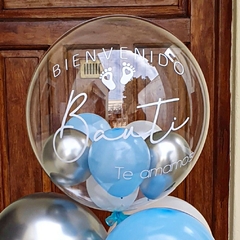 balloon bouquet BIENVENIDO BAUTI en internet