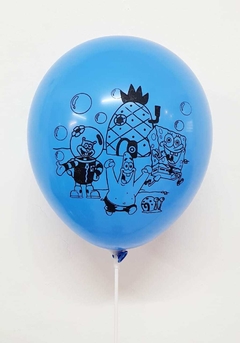 10 GLOBOS BOB ESPONJA