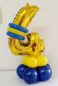 Balloon Bouquet Numero de BOCA