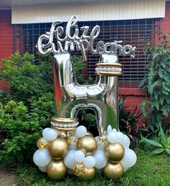 Balloon bouquet Feliz cumpleaños H