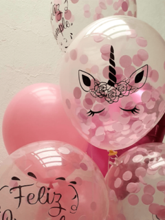 Bouquet de 5 globos mix