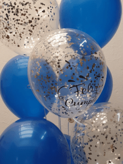 Bouquet de 10 globos mix - comprar online