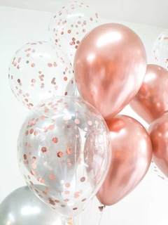 BALLOON BOUQUET ROSE GOLD en internet