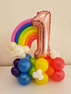 Balloon bouquet/centro de mesa o UNO