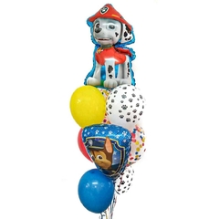 Balloon Bouquet Paw Patrol con helio - comprar online