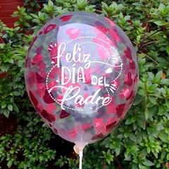 10 globos Feliz dia del Padre