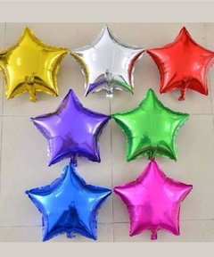 1 globos forma de estrella 9 pulg