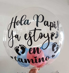 Bubble impresa "YA ESTOY EN CAMINO"