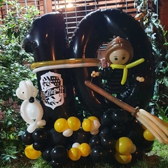 BALLOON BOUQUET HUFFLEPUFF