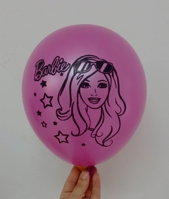 10 globos impresos Barbie en internet