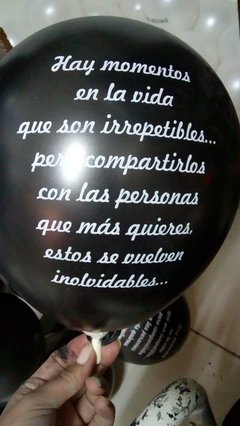 50 Invitaciones en globos en internet