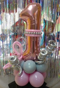 Balloon Bouquet Numero Grande Elegante