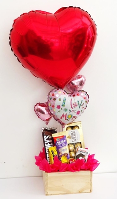 Bandeja con chocolates para Mama
