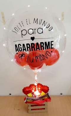 Bubble con golosinas Me solte