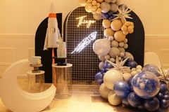 Deco galaxia, guirnalda organica con cola - comprar online