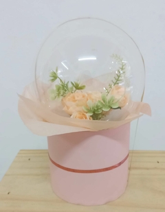 Bubble con flores