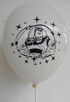 10 globos impresos Buzz en internet