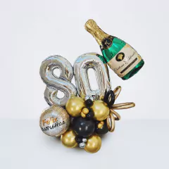 Balloon bouquet champagne