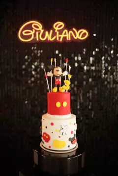 Deco Mickey con shimmer negra - Festiball - Tienda de globos