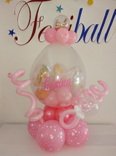 Peluche en globo: JIRAFITAS
