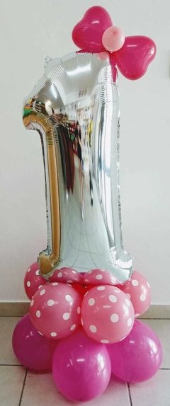 Balloon Bouquet número Grande Simple - comprar online
