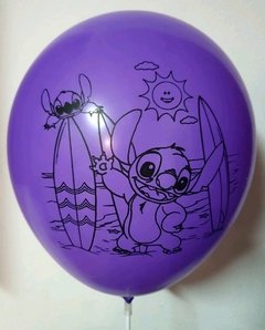 10 globos impresos Lilo & stich - comprar online