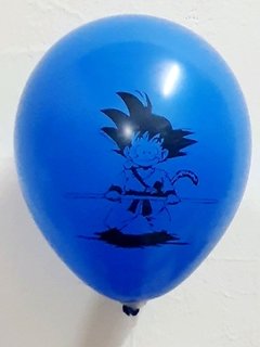 Imagen de 10 Globos impresos Goku