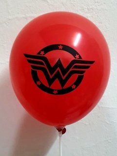 10 Globos Impresos Mujer Maravilla - Festiball - Tienda de globos