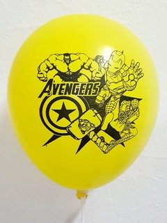 10 globos Avenger Nuevo
