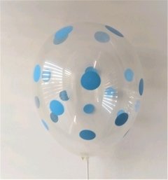 10 globos con lunares - tienda online
