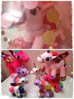 Peluche Unicornio en globo en internet