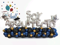 Balloon bouquet. Soy arquitecto