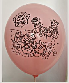 10 Globos Impresos Paw Patrol - comprar online