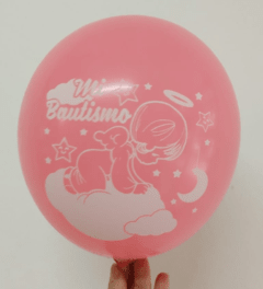 10 Globos impresos Mi Bautismo - comprar online