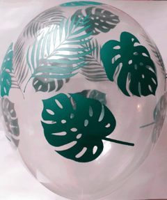 Globos impresos Hojas
