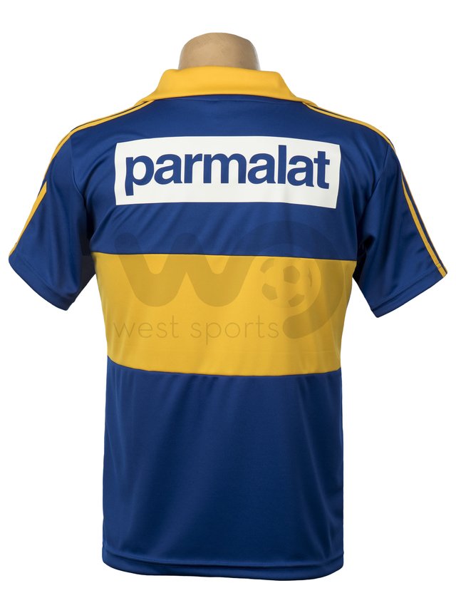 camiseta boca retro